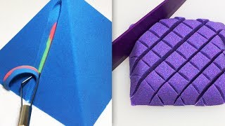 Very Satisfying and Relaxing Compilation 92 Kinetic Sand ASMR