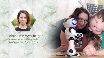 Artificial Intelligence with ethical values | Aimee van Wynsberghe is Humboldt Professor for AI