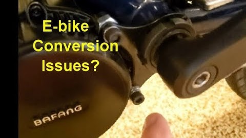E-Bike Conversion Issues - 73mm Bottom Bracket, Battery Placement, Gearshift Sensor Placement