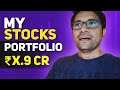 My x9 cr stocks portfolio  the best shares i own  6859 profit askamitbhawani