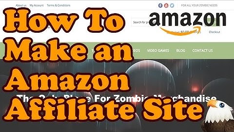 How To Make an AMAZON AFFILIATE website with WordPress and Woocommerce
