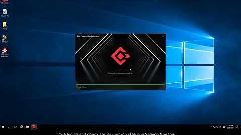 How to install HikCentral Pro server