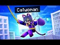 Stealing Diamonds as CATWOMAN In Minecraft!
