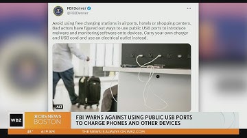 FBI issues warning on free charging stations