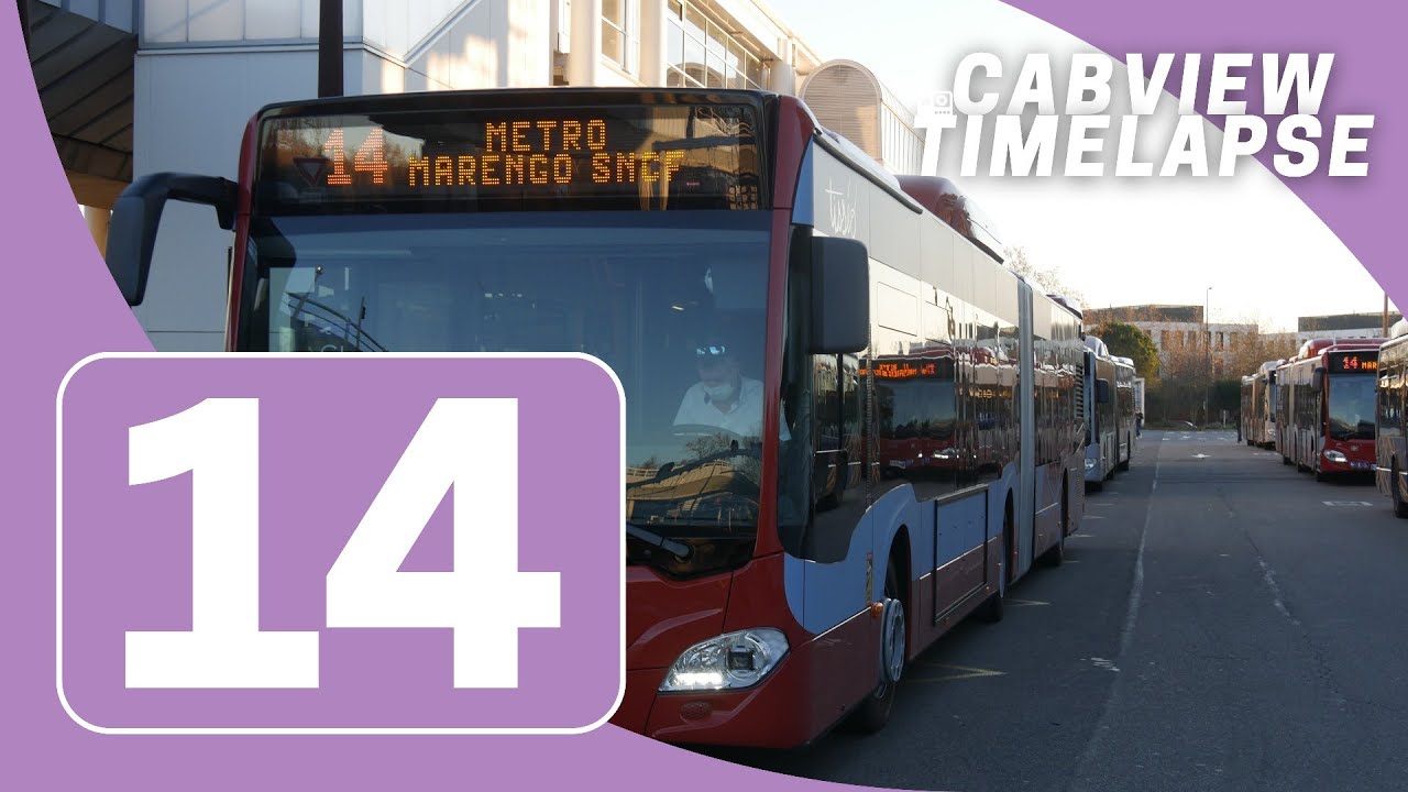 Ligne 14 • Basso Cambo/Marengo SNCF  TIMELAPSE