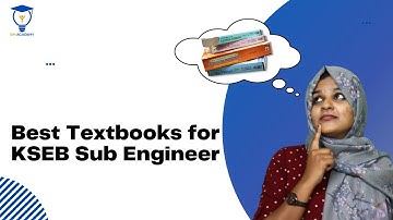 BEST TEXTBOOKS FOR KSEB SUB ENGINEER | ELECTRICAL TECHNICAL EXAMS |  GM ACADEMY | ELECTRICKS