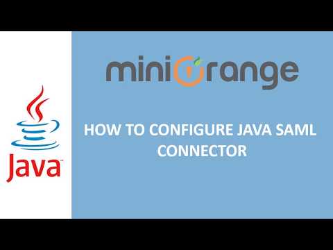 How to setup miniOrange Java Single Sign On Connector | SSO