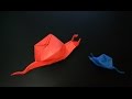 Origami: Inflatable Snail - Instructions in English (BR)