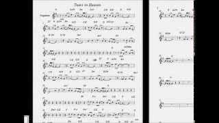 Video thumbnail of "Tears in heaven(Partitura para trompete)"