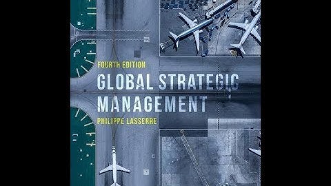 Lecture 4   Chapter 4  Global Strategic Management