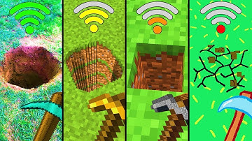 minecraft physics with different Wi-Fi - BIG compilation