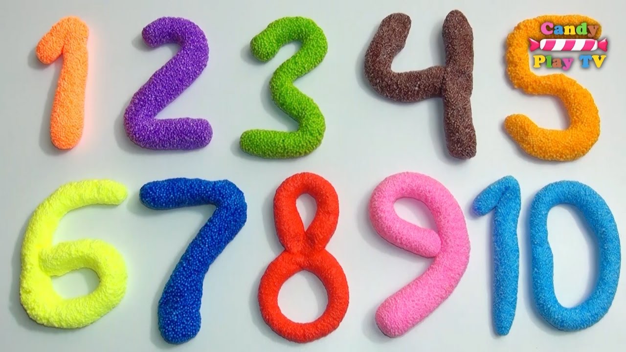 Learn To Count Make Numbers With Play Doh Learn To Count With