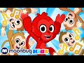 5 Little Monkeys And More Morphle & Mila Songs | Kids Cartoons & Nursery Rhymes | Moonbug Kids
