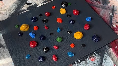 EASY SQUEEGEE PAINTING❤️🧡💛💚💙💜💖