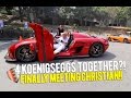 Christian Von Koenigsegg Driving His Regera!!!!
