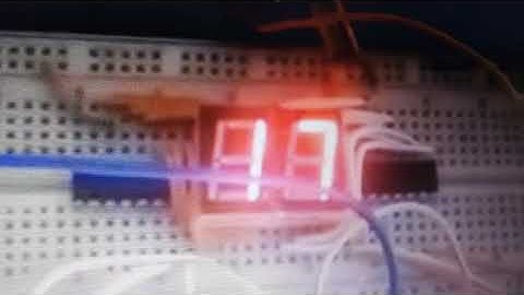 Contador de 10 a 36 74LS192