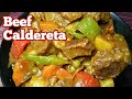 BEEF CALDERETA // KALDERETANG BAKA