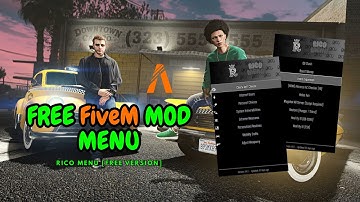 FiveM- Free Rico Menu V4.1-The Best Free Lua mod menu ✅Undetected