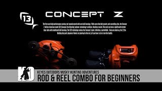 Rod and Reel Combo for Beginners in Musky Fishing