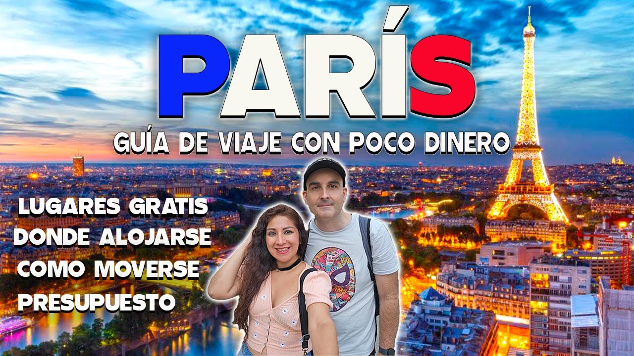 PARÍS con Poco Dinero🗼: ¿Qué ver y Hacer? LUGARES GRATIS Y PRESUPUESTO 💰 | DAV en Francia #1
