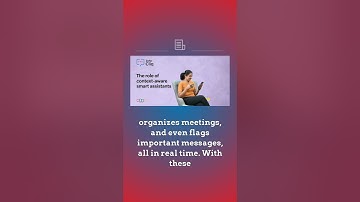 How context-aware smart assistants can be a game-changer in productivity