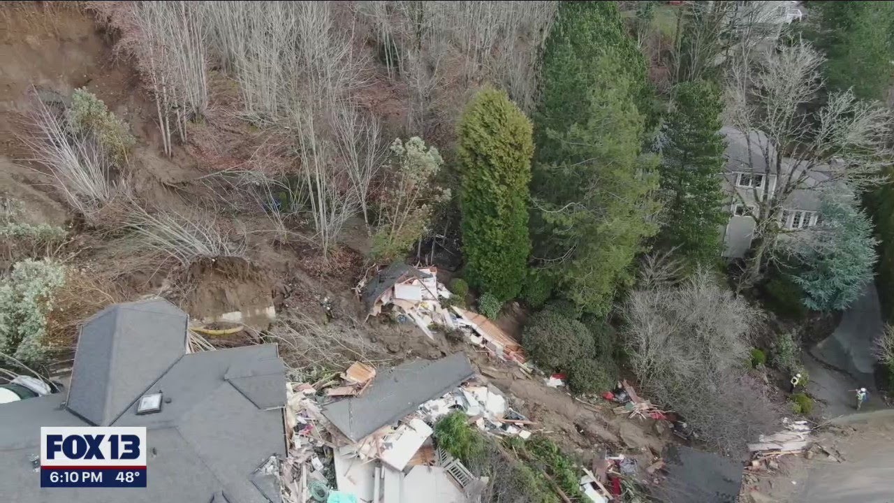 Water main break investigation develops after Bellevue landslide FOX