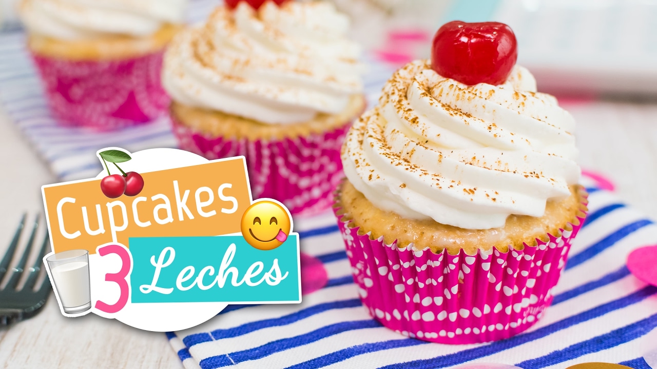 Top 40+ imagen receta de cupcakes de tres leches