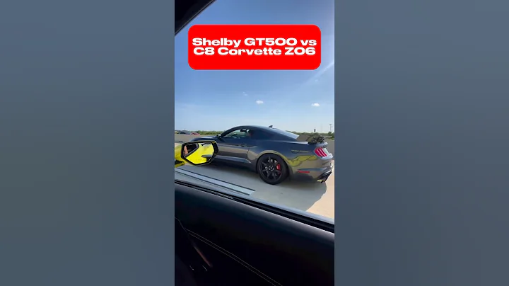 Shelby GT500 vs C8 Corvette Z06 🏎️