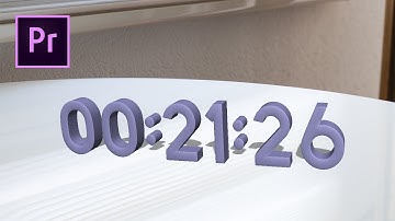 How to Create a COUNTDOWN Timer in Premiere Pro