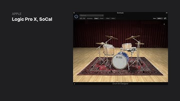 Logic Drummer vs EzDrummer vs Steven Slate Drums