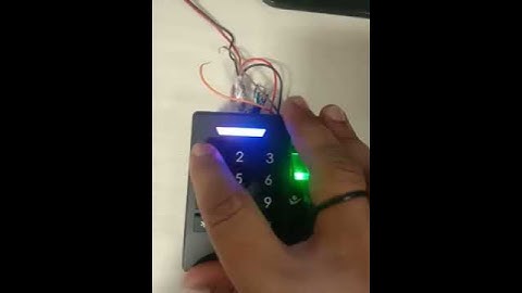 Enrolling password in S-B4CB