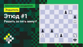 ЭТЮД #1: Решить за пять минут! // Эндшпиль screenshot 5