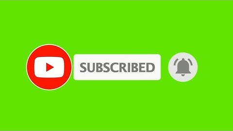 TOP 10 Green Screen Effects Subscribe button