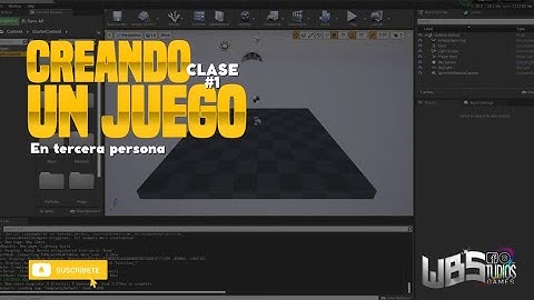 Clase 01 -  Creando un juego en tercera persona