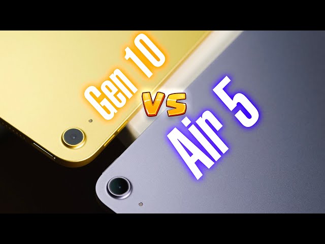 So sánh iPad Gen 10 và iPad Air 5