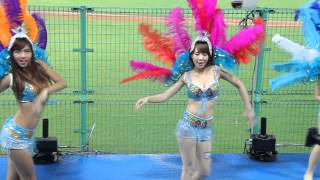20140615 Lamigirls東區中場森巴舞