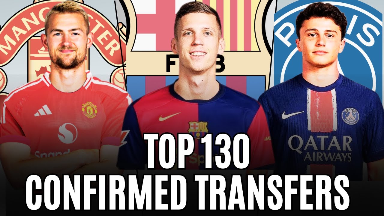 130 CONFIRMED Summer Transfers 2024! 🤪🔥 FT. Olmo, De Ligt, João Neves...