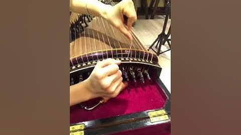 【有字幕】古箏換弦方法--適用初學者  By 古箏小妹