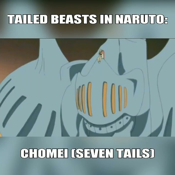 Tailed Beasts In Naruto: Chomei (Seven Tails)