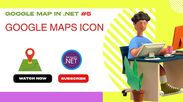 Google Maps API using .NET and Bootstrap | Adding Image to Google Maps Marker | @CodingKnowledge