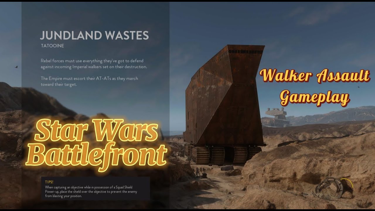Star Wars Battlefront Walker Assault,Tatooine Jundland Wastes