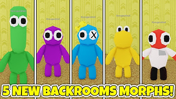 [10/21 UPDATE] How to get ALL 5 NEW BACKROOM MORPHS in BACKROOMS MORPHS! - Roblox