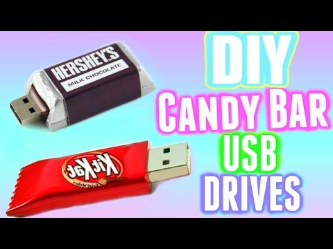 DIY Candy Bar USB Drives! Make Chocolate Bar USB Drives!