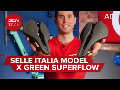 Video: Selle Italia menjadi hijau dengan pelana Model X Green Superflow