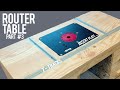 DIY Router Table Part 3 - Insert plate and T-Tracks | Template