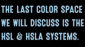 Coding for Beginners: HSL and HSLA