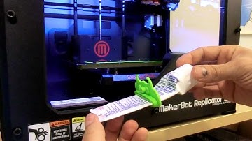 MakerBot Replicator 2X 3D prints Paste Pusher Animal