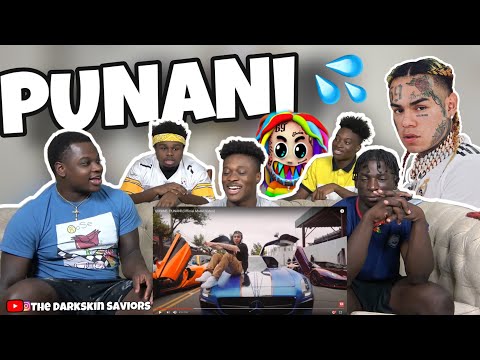 6IX9INE- PUNANI (Official Music Video) Reaction!