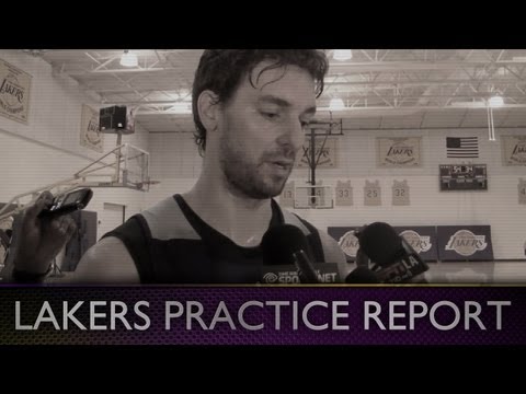 Lakers Practice: Pau Gasol On 5-on-5 Practice And Expecting To Play Tomorrow