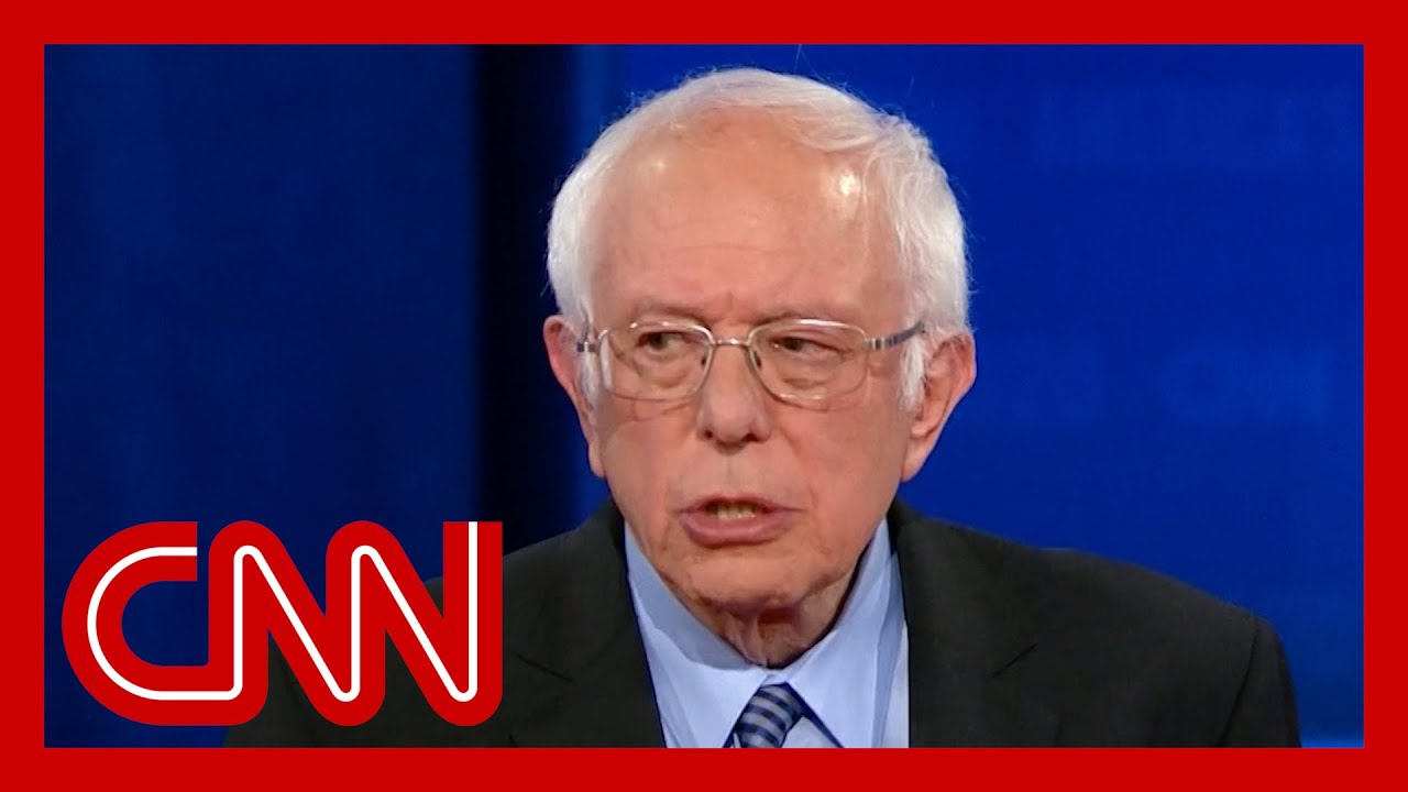 ⁣Bernie Sanders: I thought this question might come up ...